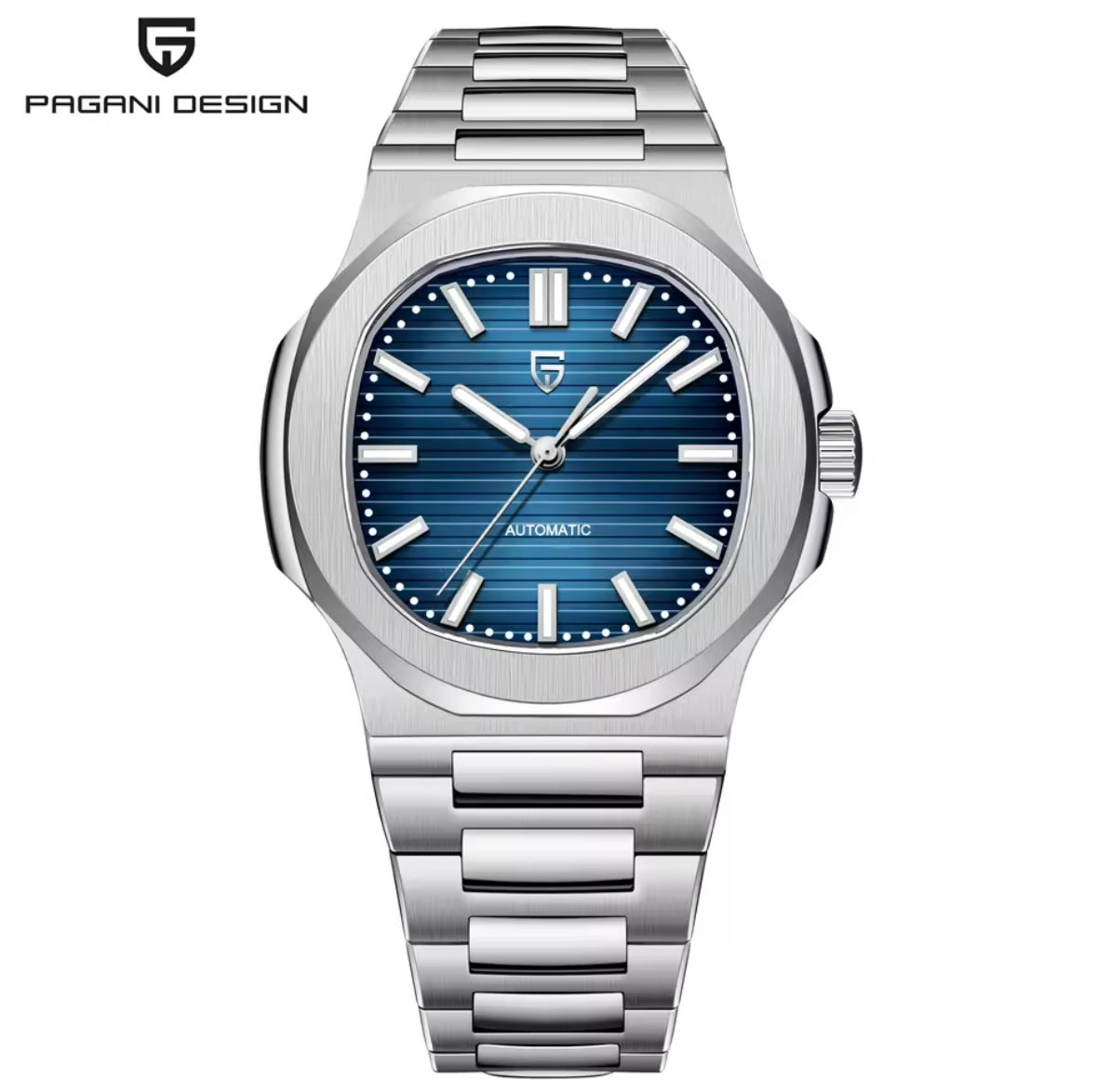 PAGANI DESIGN 2025 New Men's Watches Luxury Automatic Watch For Men Mechanical 40MM WristWatch Stainless Steel AR Sapphire glass
