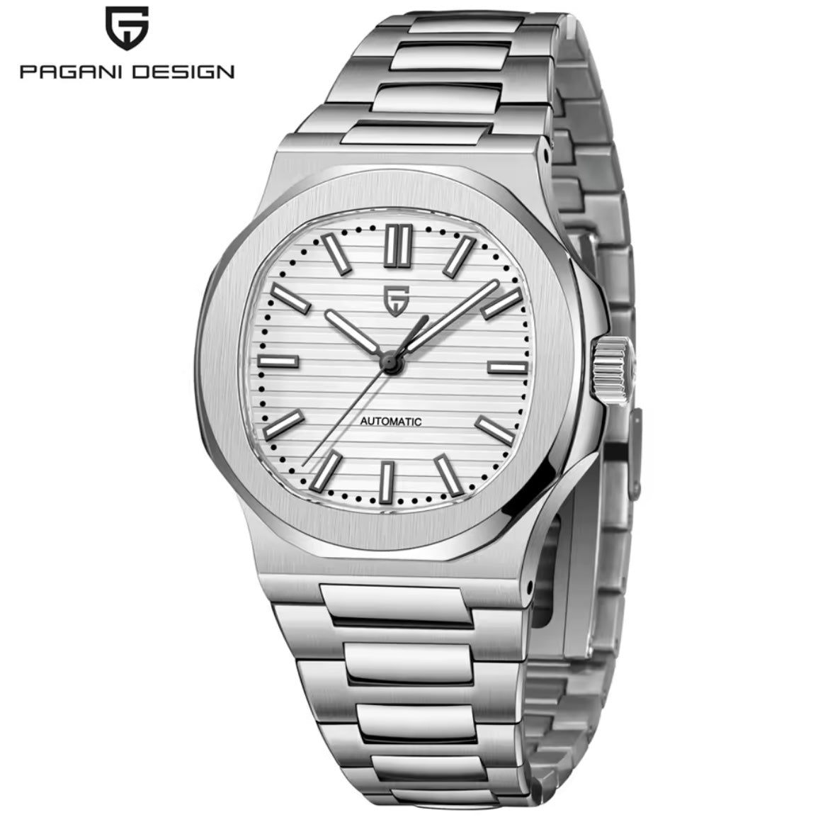 PAGANI DESIGN 2025 New Men's Watches Luxury Automatic Watch For Men Mechanical 40MM WristWatch Stainless Steel AR Sapphire glass